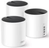 TP-Link Deco AX3000 WiFi 6 Mesh System(Deco X55) - Covers up to 6500 Sq.Ft. , Replaces Wireless Router and Extender, 3 Gigabit ports per unit, supports Ethernet Backhaul (3-pack)