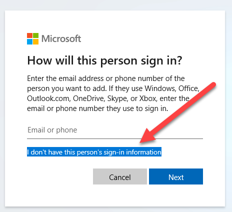 sign in to microsoft