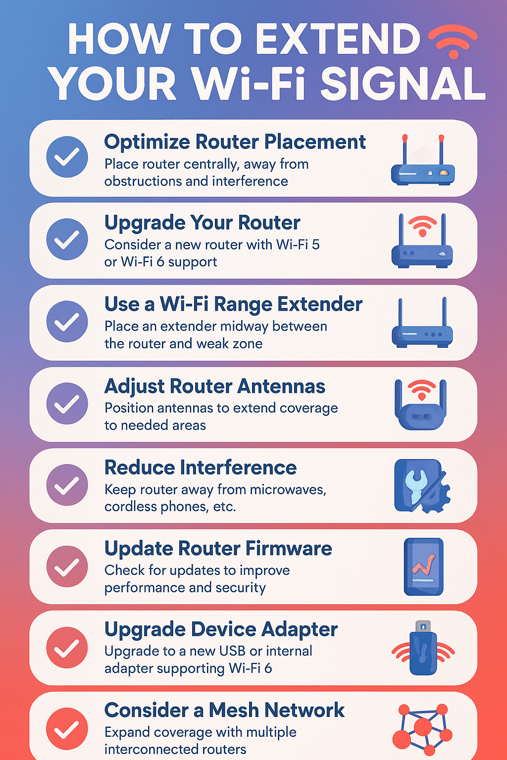 how to extend wifi signal range

