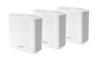 ASUS ZenWiFi AX6600 Tri-Band Mesh WiFi 6 System (XT8 3PK) - Whole Home Coverage up to 8,200 sq.ft & 8+ rooms, AiMesh, Included Lifetime Internet Security, Easy Setup, 3 SSID, Parental Control, White