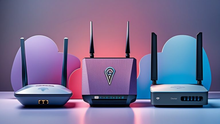 three wireless routers build with security in mind