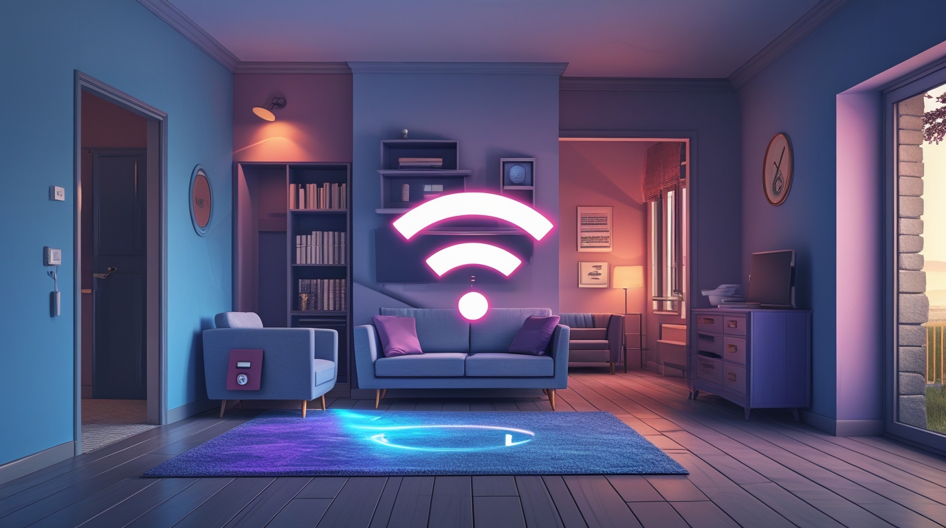 walls and floors cause wifi interference